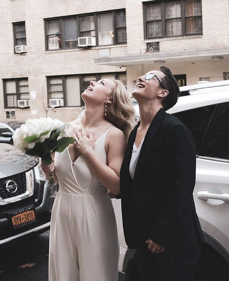 Wedding-NY-streets